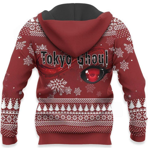 Divesart - Ken Kaneki cooler Weihnachtspullover und Hoodie Tokyo Ghul Geschenkidee